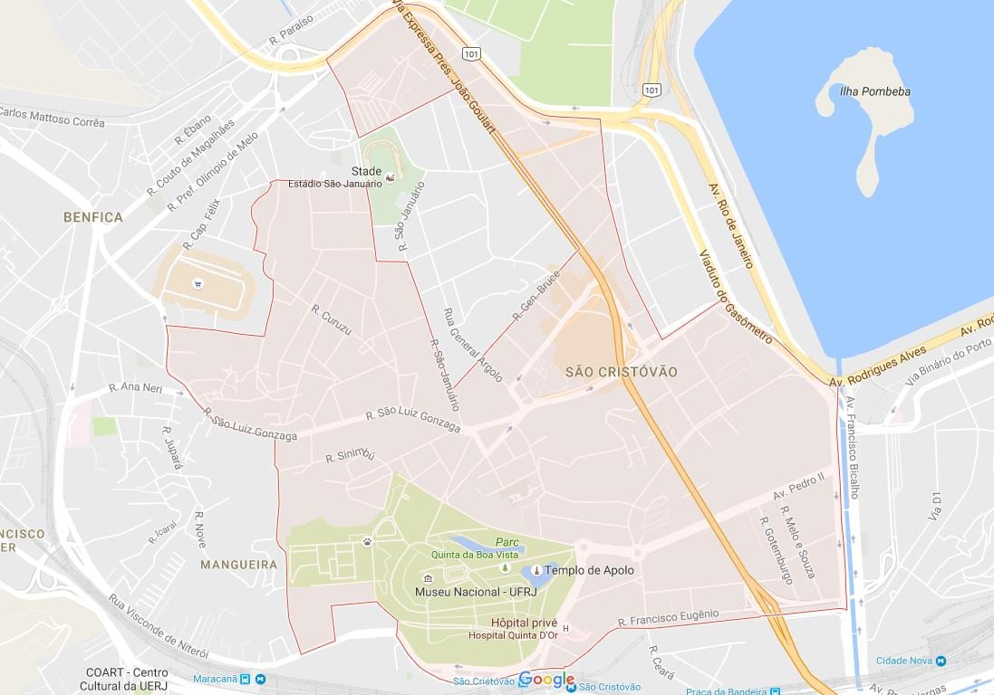 ਨਕਸ਼ਾ ਦੇ ਸਾਓ Cristóvão