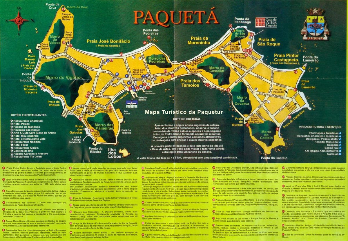 ਨਕਸ਼ਾ ਦੇ Paquetá
