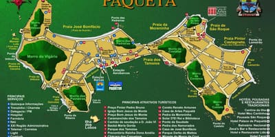 ਨਕਸ਼ਾ ਦੇ Île de Paquetá