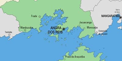 ਨਕਸ਼ਾ ਦੇ Angra dos Reis ਨਗਰਪਾਲਿਕਾ