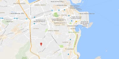 ਨਕਸ਼ਾ ਦੇ favela Mangueira