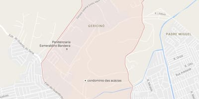 ਨਕਸ਼ਾ ਦੇ Gericinó