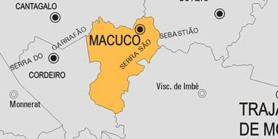 ਨਕਸ਼ਾ ਦੇ Macuco ਨਗਰਪਾਲਿਕਾ