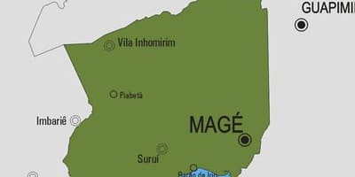 ਨਕਸ਼ਾ ਦੇ Magé ਨਗਰਪਾਲਿਕਾ