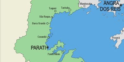 ਨਕਸ਼ਾ ਦੇ Parati ਨਗਰਪਾਲਿਕਾ