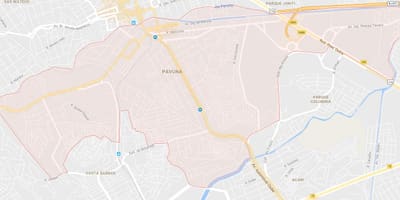 ਨਕਸ਼ਾ ਦੇ Pavuna