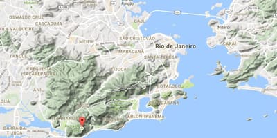 ਨਕਸ਼ਾ ਦੇ Pedra da Gávea